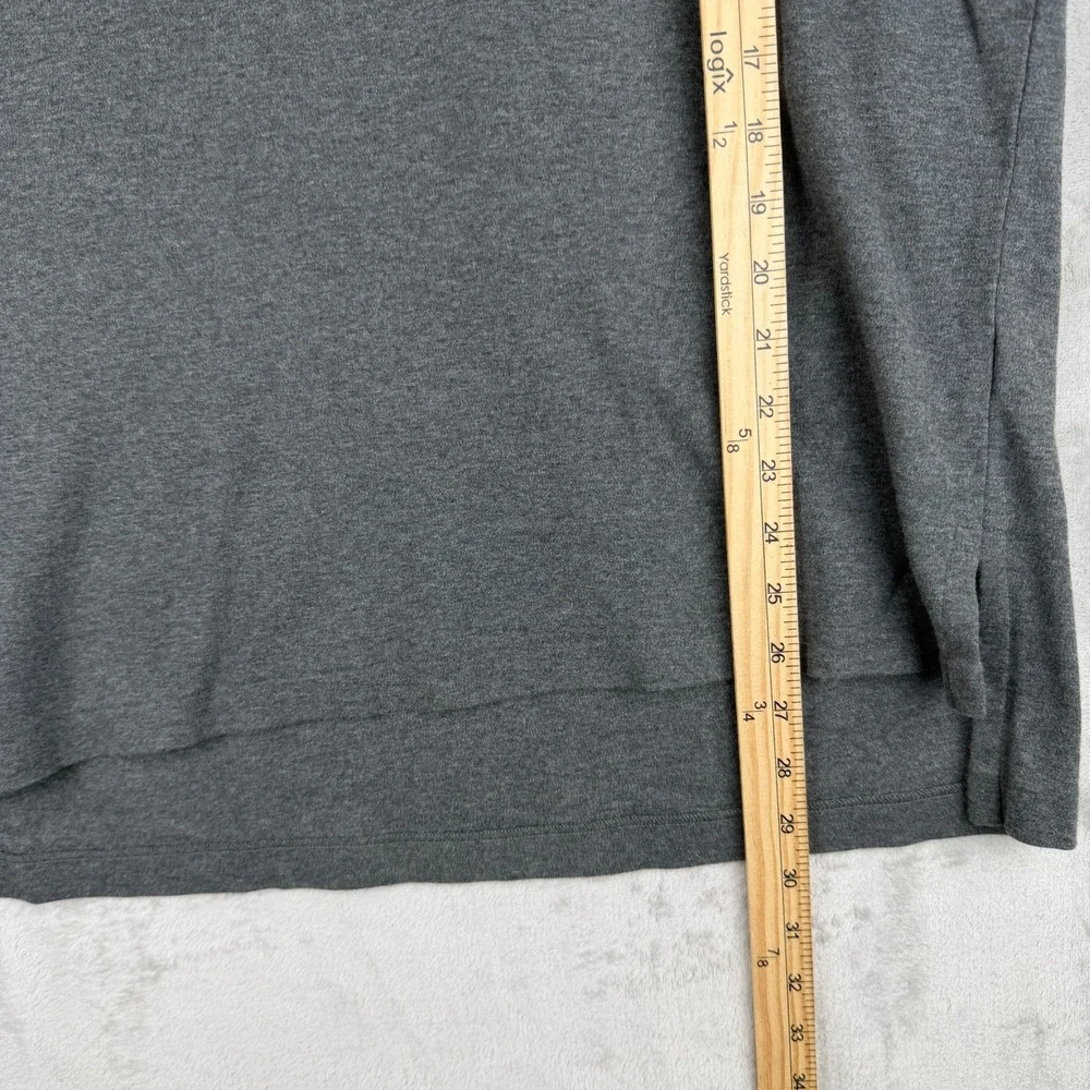 Polo Ralph Lauren Mens Large Grey Short‎ Sleeve Pique Polo Shirt Green Pony Logo